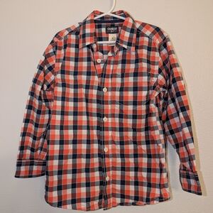 OshKosh B'gosh Plaid Button Down Size 6